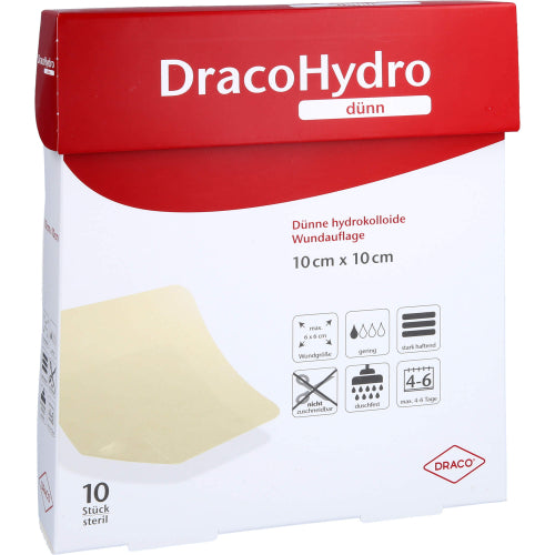 Dracohydro Dünn WA10X10cm (10 Stk.)