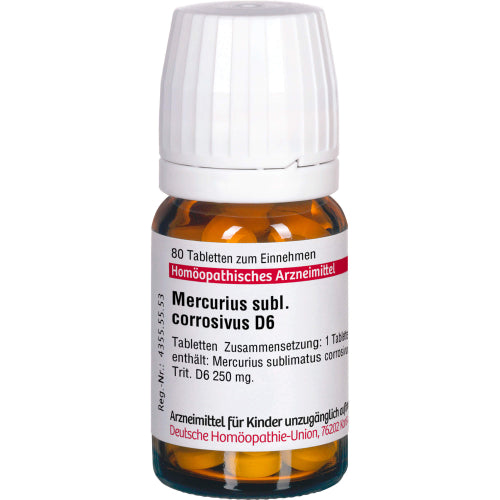 Mercurius Subl Corr D 6 (80 St.)