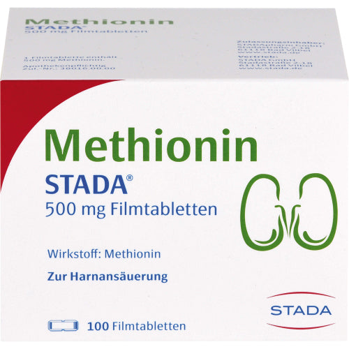 Methionin Stada 500 mg filmovertrukne tabletter (100 stk.ück)