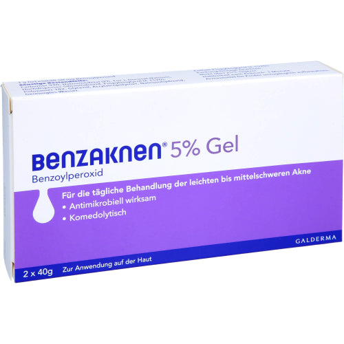 Benzaknen 5% GEL (2X40 g)