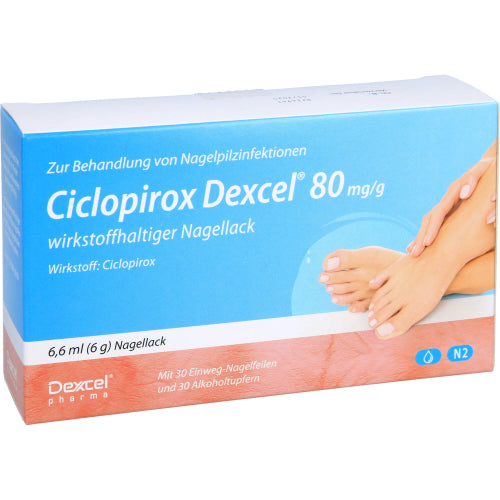 Ciclopirox Dexcel 80 mg/G (6,6 ml)