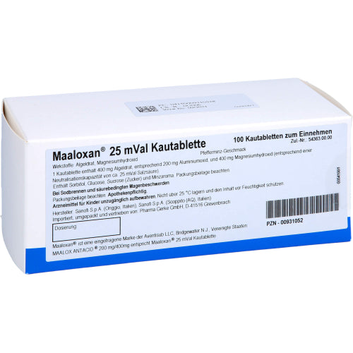 Maaloxan 25mval Kautablette (100 St.ück)