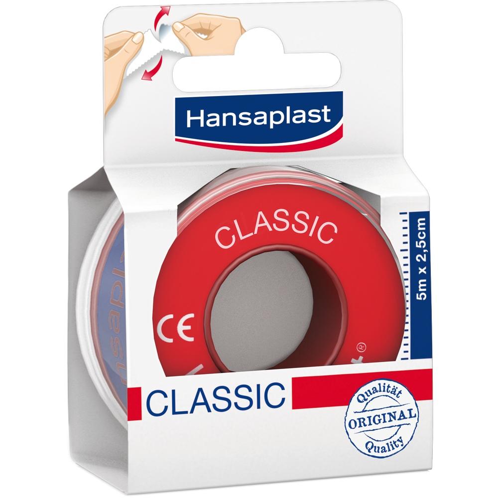 Hansaplast Fixeringsplaster Classic 5mx2,5cm (1 stk.ück)
