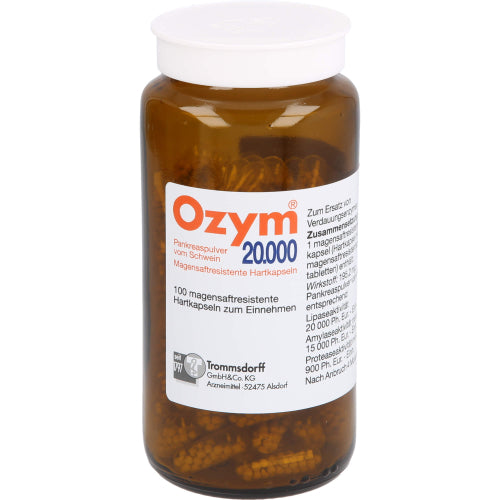 Ozym 20000 Hårde kapsler (200 stk.ück)