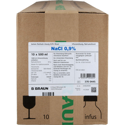 Kogesalt 0,9% Isoton Gl (10X500 ml)