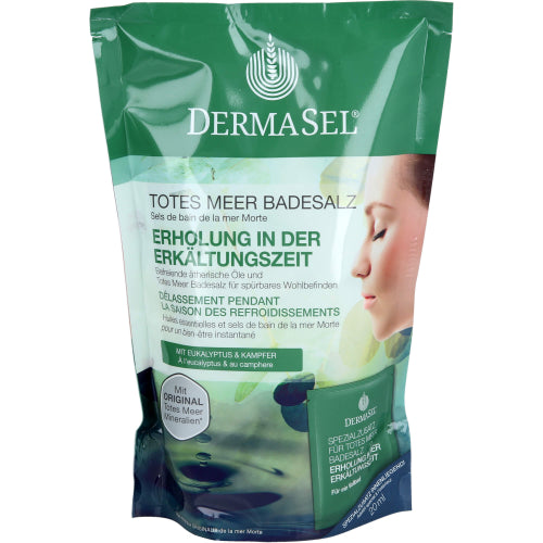 Dermasel Totes Meer Badesalz + Erkältungszeit Spa (1 Packung)