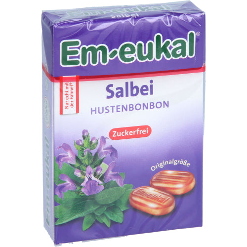 EM Eukal Salbei Zuckerfrei BOX (50 g)