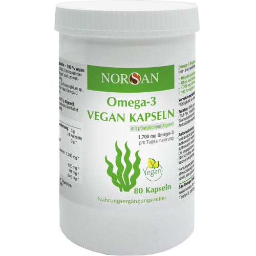 Norsan Omega 3 Vegan KAP (80 Stk.)