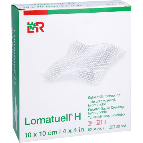Lomatuell H 10x10cm Steril (50 Stk.)