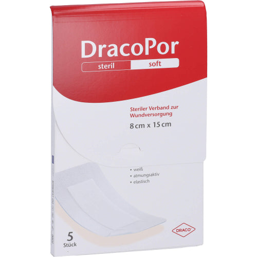 Dracopor Wundv 15X8cm ST (5 Stk.)