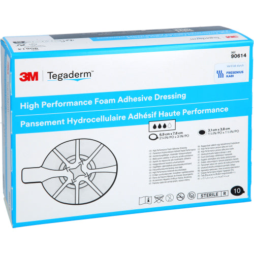 Tegaderm Foam Adhfk6.9X7.6 (10 Stk.)
