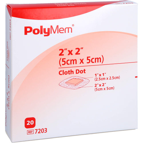 Polymem Wundauflage P7203 2.5X2.5 (20 Stk.)