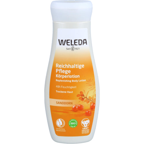 Weleda Sanddorn Rigelig Pleje Krop Lotion (200 ml)