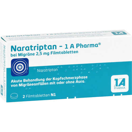 Naratriptan 1A PH Migr 2.5 (2 stk.)