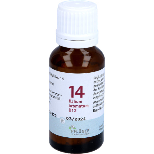 Biochemie 14 Kalium bromatum D12 (15 g)