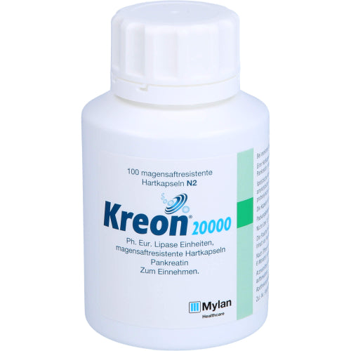 Kreon 20000 Ph.Eur.Lipase Einheiten magensaftresistente Hartkapseln (100 St.Packung)