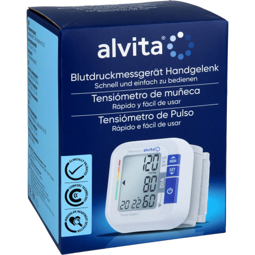Alvita blodtryksmåler håndleddsmodel (1 stk.ück)