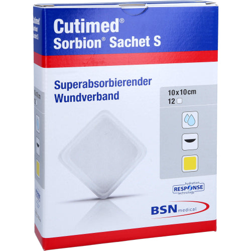 Cutimed Sorb SAC S 10x10cm (12 Stk.)