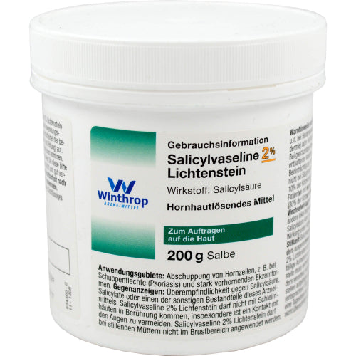 Salicylvaseline 2% Lichten (200 g)