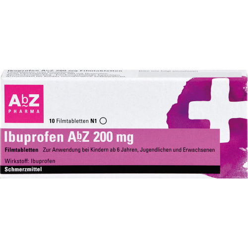 Ibuprofen ABZ 200mg (10 stk.)
