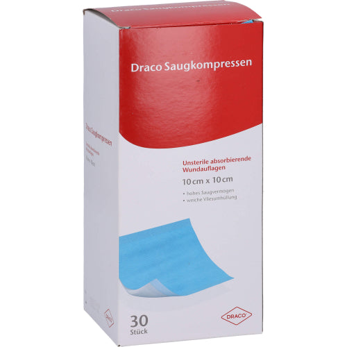 Saugkompr 10X10cm Unst (30 stk.)