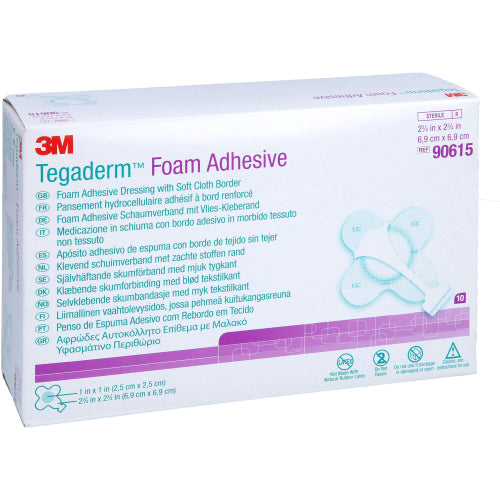 Tegaderm 3M Schaum ADH 7X7 cm (10 Stk.)