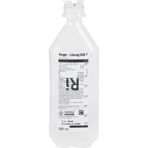 Ringer-lösung DAB 7 Plast (500 ml)