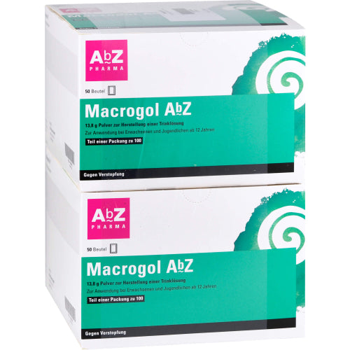 Macrogol Abz Pulver til oral opløsning (100 stk.ück)