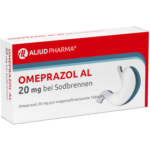 Omeprazol Al 20 mg bei Sodbrennen (14 Stk.)