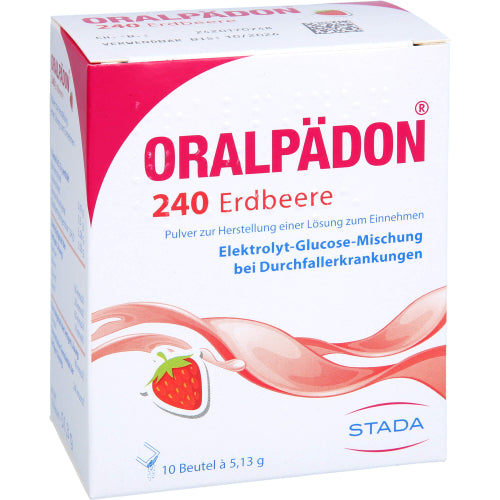 Oralpaedon 240 Erdbeer BTL (10 Stk.)
