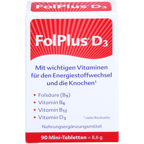 Folplus + D3 (90 Stk.)
