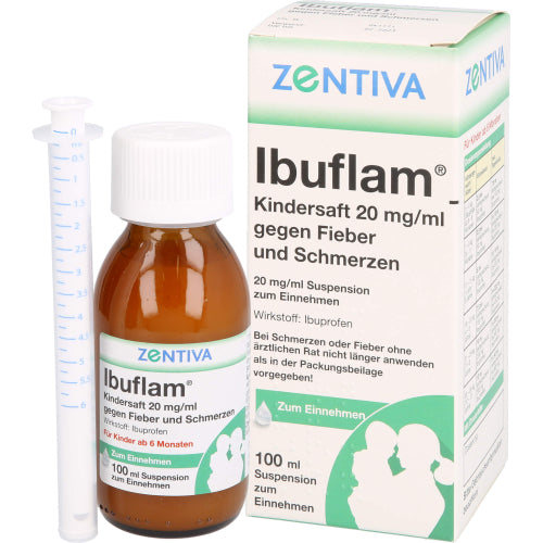 Ibuflam Børnevenlig Saft 20 mg/ml (100 ml)