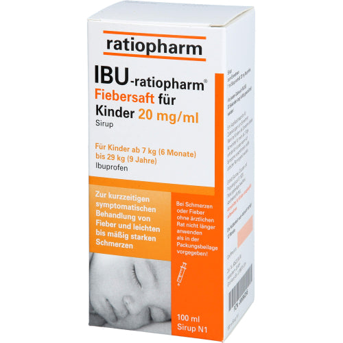 IBU Ratio 20mg/ml Fiebersaft (100 ml)