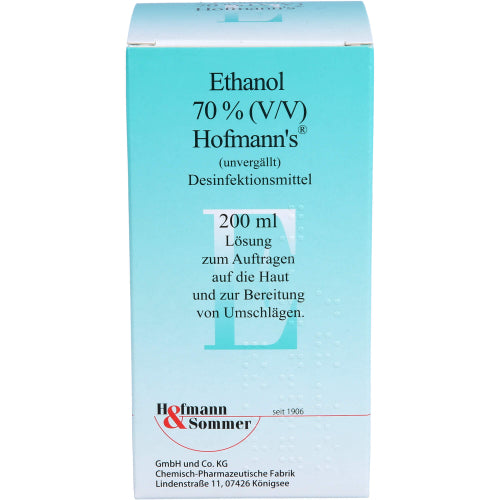 Ethanol 70 % (V/V) Hofmanns (200 ml)