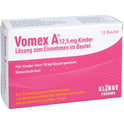 Vomex A 12,5 mg Børn BTL (12 stk.)