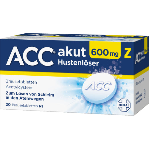 ACC Akut 600 Z Hostemiddel (20 stk.)