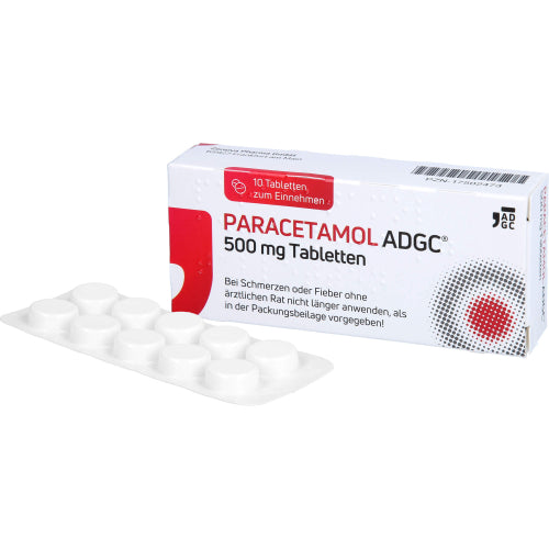 Paracetamol Adgc 500mg (10 stk.)