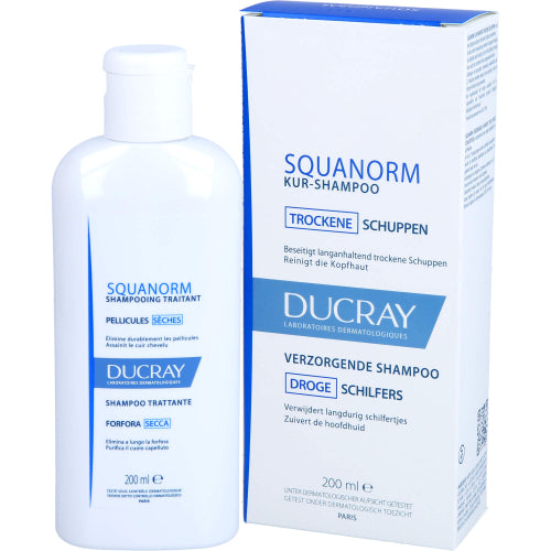Ducray Squanorm Trockenes Haar Anti-Schuppen Shampoo (200 ml)