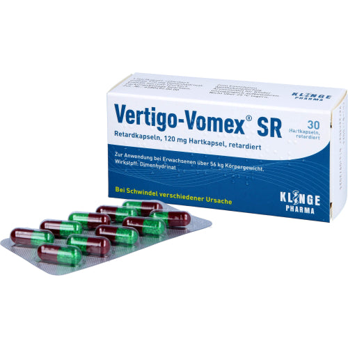 Vertigo-Vomex SR RET 120mg (30 stk.)