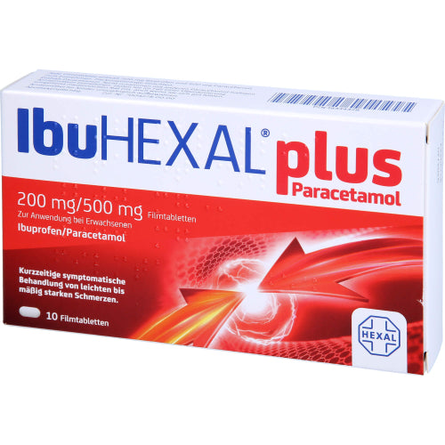 Ibuhexal Plus Paracetamol (10 stk.)
