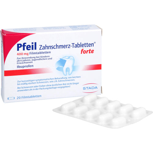 Pfeil Tandpine Tablet Forte (20 stk.)