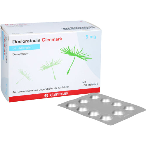 Desloratadin Glenmark 5 mg (100 stk.)