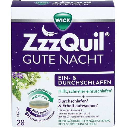 Wick Zzzquil Døgnrytme (28 stk.)