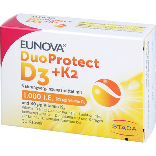 Eunova Duoprot D3+K2 1000 (30 Stk.)