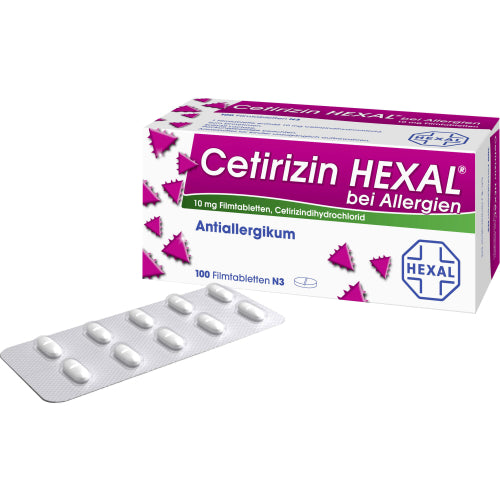 Cetirizin Hexal B Allergie (100 stk.)