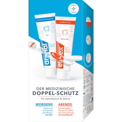Aronal/Elmex Dobbeltbeskyttelse (2X75 ml)