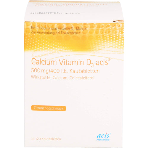 Calcium D3 Acis 500 mg/400 (120 St.)