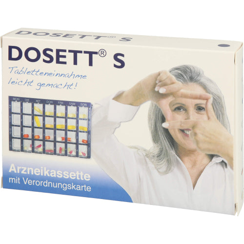 Dosett S Medikamentenbox BL (1 St.)