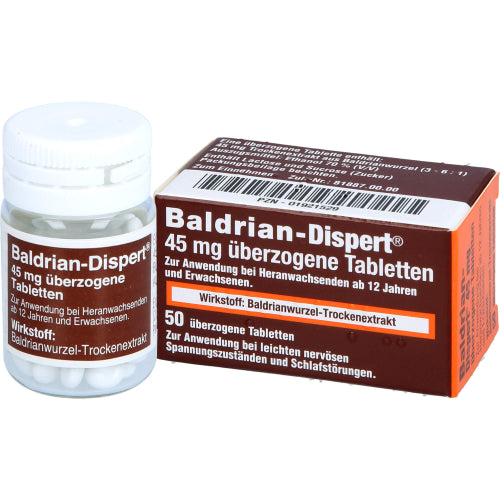 Baldrian Dispert 45mg (50 stk.)
