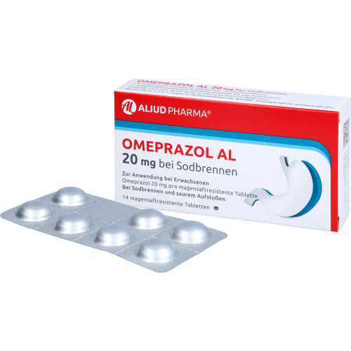Omeprazol Al 20 mg bei Sodbrennen (14 Stk.)